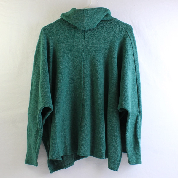 Cherish Emerald Green Knit Turtleneck Sweater Women's Size XL