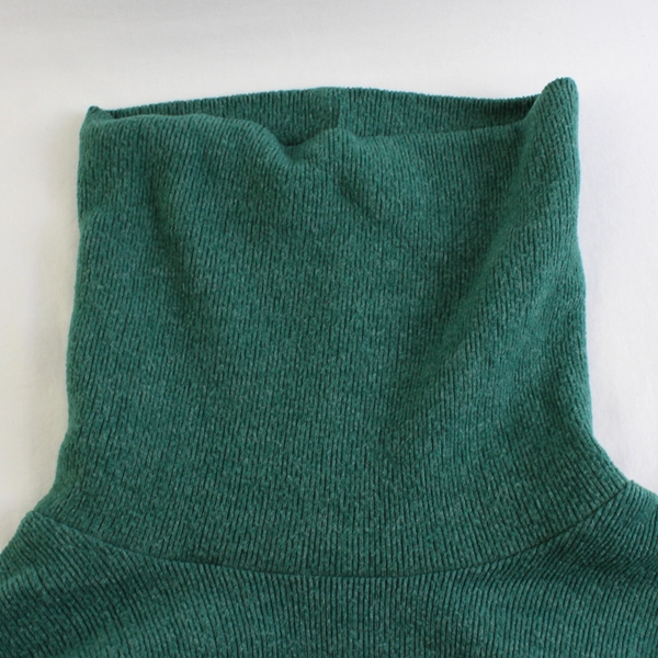 Cherish Emerald Green Knit Turtleneck Sweater Women's Size XL