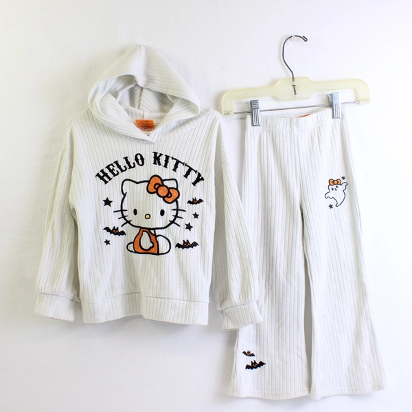 2 Pc Hello Kitty Halloween Pajama Lounge Set Size 3T