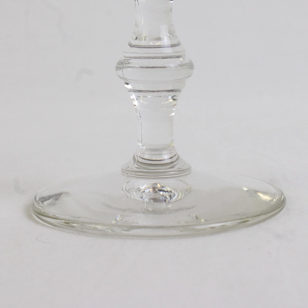 Libbey Glass Company Georgian Pattern Whiskey Sour Clear Glass 5.75" Tall