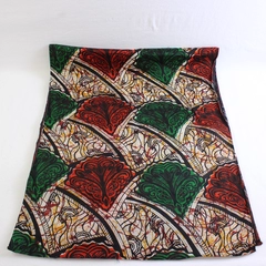 African Wax Print Style Multicolor Table Runner 19" x 46"