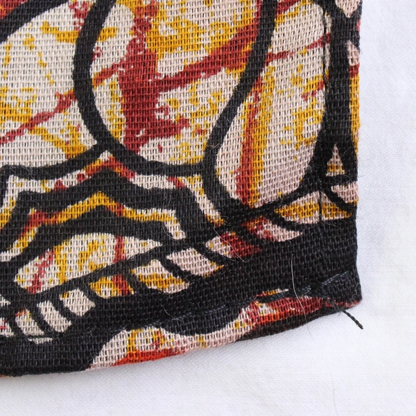 African Wax Print Style Multicolor Table Runner 19" x 46"