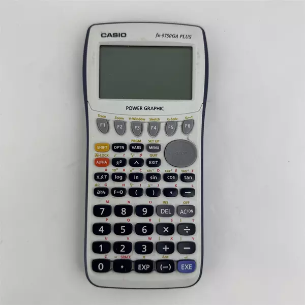 CASIO fx-9750GA PLUS Power Graphic Calculator Works