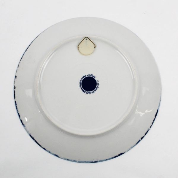 Ter Steege Bv Delft Blauw Blue/White Decorative Plate 9.5" Diameter
