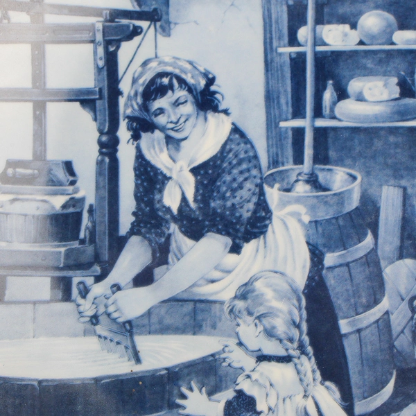 Ter Steege Bv Delft Blauw Blue/White Decorative Plate 9.5" Diameter