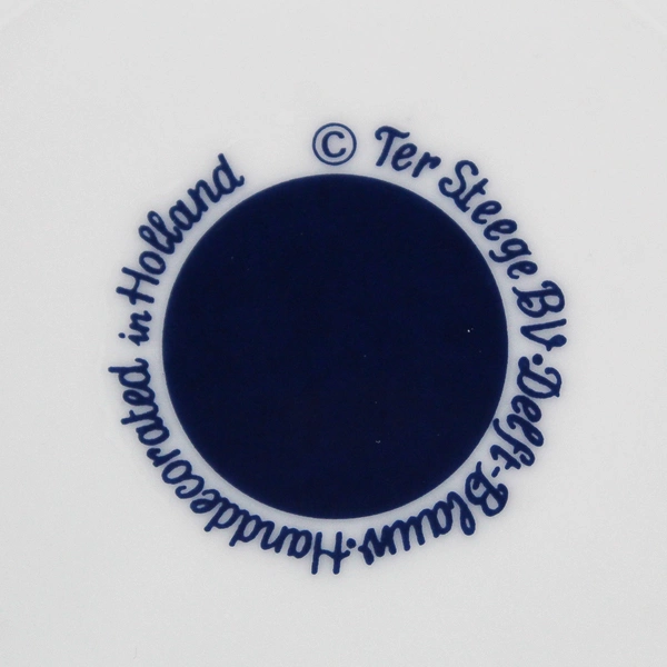 Ter Steege Bv Delft Blauw Blue/White Decorative Plate 9.5" Diameter