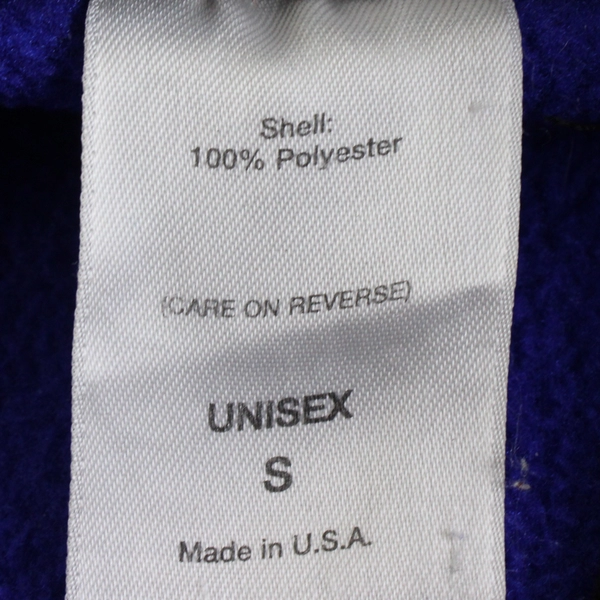 REI Indigo Purple Fleece Zip-Up Vest Unisex Adult Size Small