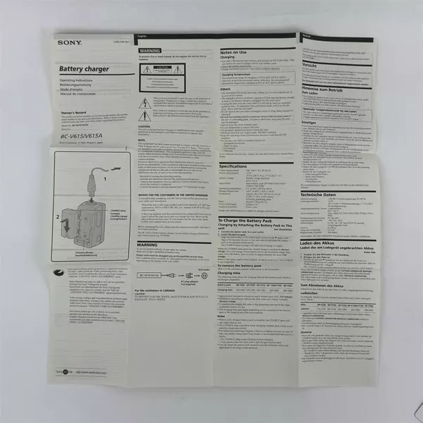 Sony Digital Mavica MVC-FD73 Camera Manual Only 1999