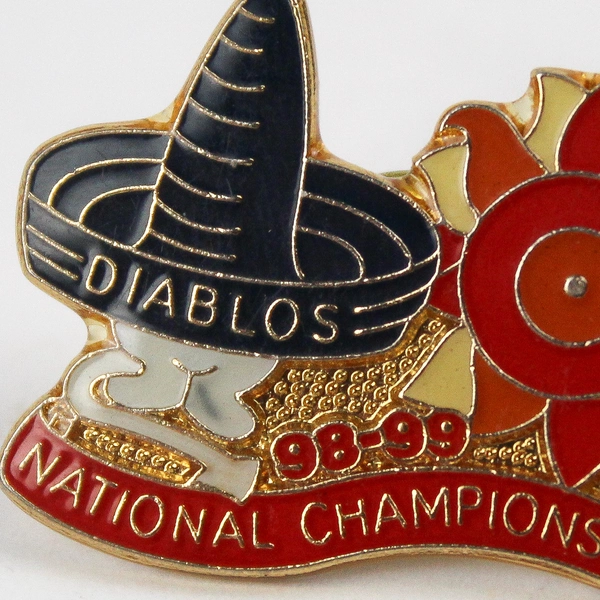 Vintage '98-99 Tostitos Fiesta Bowl Collectible Football Lapel Pin