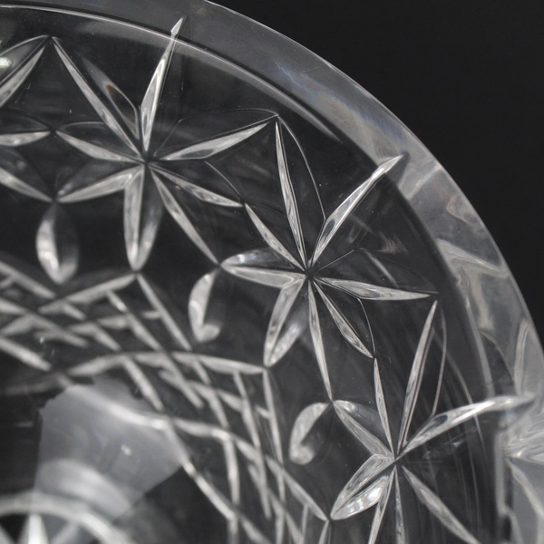 Waterford Crystal Balmoral Pattern 6" Round Bowl Footed Clear