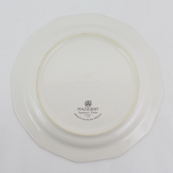 Pfaltzgraff Welcome to the Year 2000 Christmas Calendar Plate 10"