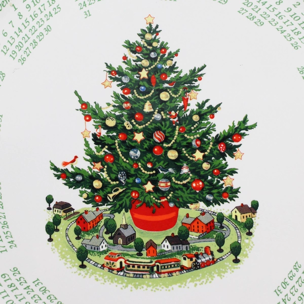 Pfaltzgraff Welcome to the Year 2000 Christmas Calendar Plate 10"