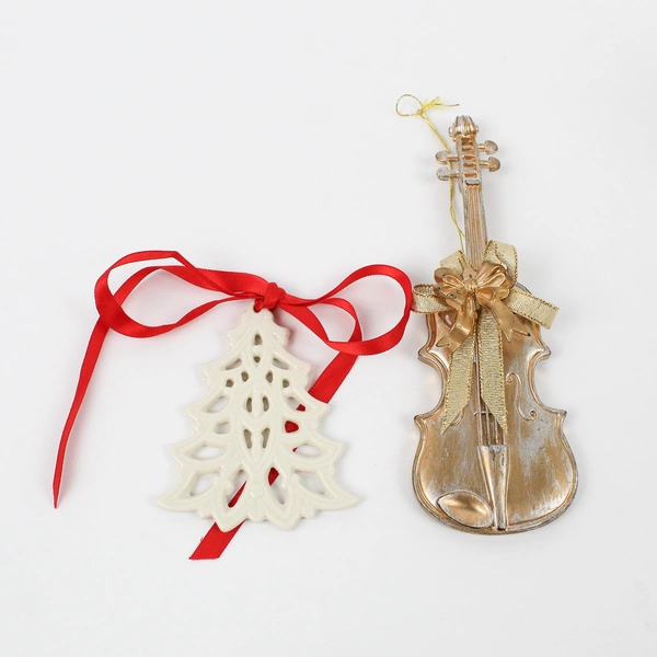 Lot of 8 Multiple Brands Vintage 1980's-1990's Christmas Ornaments