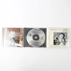 Lot of 3 Kenny Rogers CD Water and Bridges Timepiece Lucille David Foster