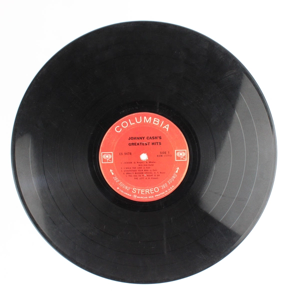 Johnny Cash Greatest Hits Vol. 1 CS-9478 LP Vinyl Record