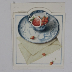 Vintage 1999 Hallmark Marjolein Bastin Thank You Card with Envelope