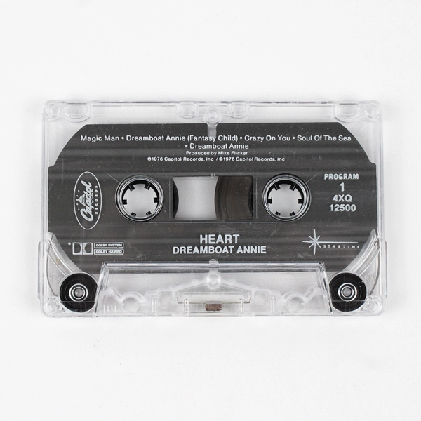 Heart - Dreamboat Annie Cassette Tape, 4X0-12500, 1976