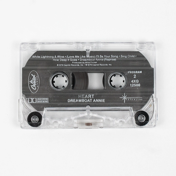 Heart - Dreamboat Annie Cassette Tape, 4X0-12500, 1976