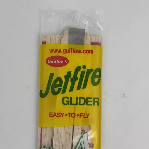 Vintage Rare Guillow's Jet Fire Glider Easy To Fly No. 30 