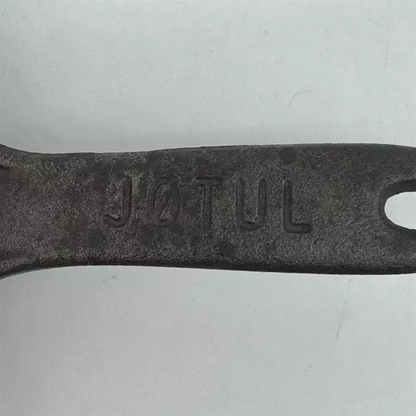 Vintage Norwegian Jotul Cast Iron Plett Pan Flat Pancake Pan (9.5") Norway