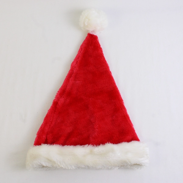 Lot of 3 Santa Hats Holiday Accessories Red White Fuzzy Arts & Crafts Décor