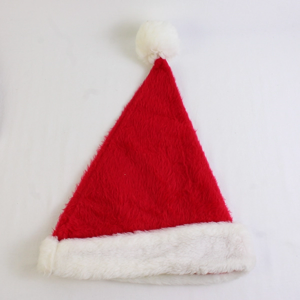 Lot of 3 Santa Hats Holiday Accessories Red White Fuzzy Arts & Crafts Décor