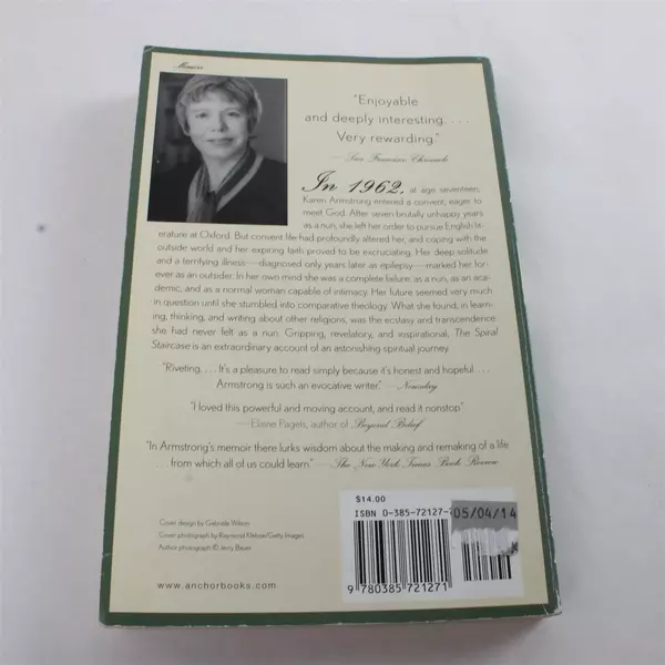 The Spiral Staircase: My Climb Out of Darkness Karen Armstrong Paperback