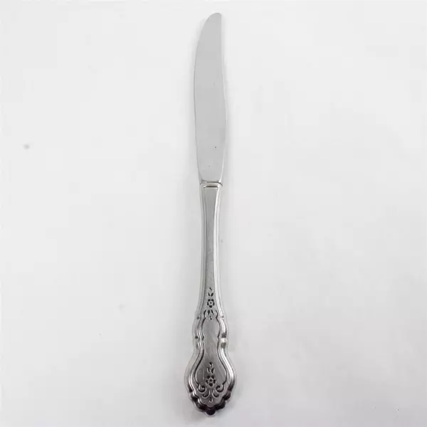 Set of 5 Oneida Stainless Burnshed Modern Hollow Handle Knives 9"