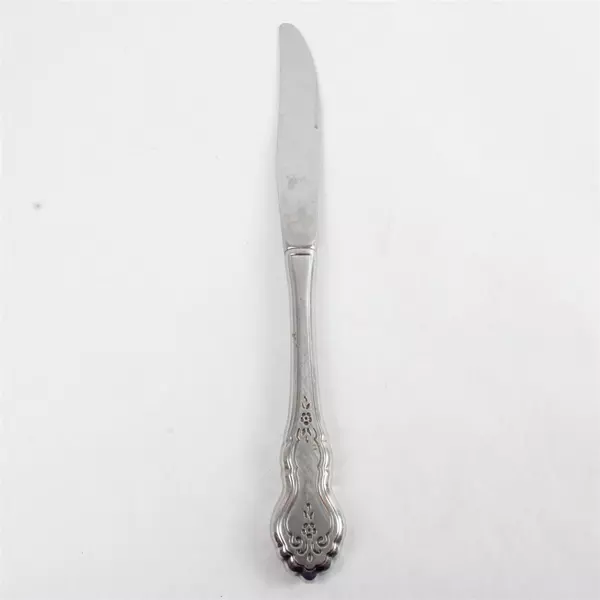 Set of 5 Oneida Stainless Burnshed Modern Hollow Handle Knives 9"