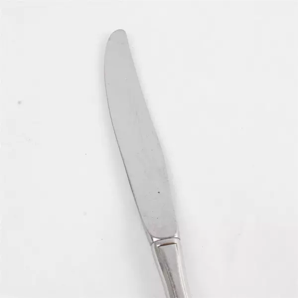 Set of 5 Oneida Stainless Burnshed Modern Hollow Handle Knives 9"