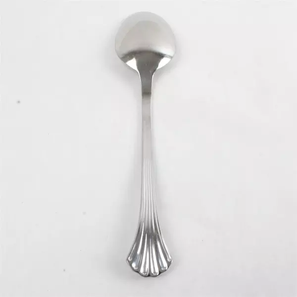 Set of 6 Oneida Saratoga Stainless Flatware 7.25" Dinner Spoons Flatware