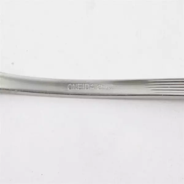 Set of 6 Oneida Saratoga Stainless Flatware 7.25" Dinner Spoons Flatware