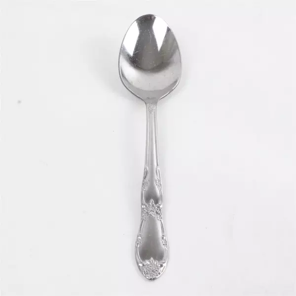 Set of 10 Oneida Fenway Place Silver Oval Soup Spoons 6.75" 