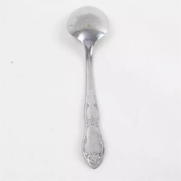 Set of 10 Oneida Fenway Place Silver Oval Soup Spoons 6.75" 
