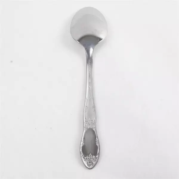 Set of 11 Oneida Fenway 6" Dessert Oval Soup Spoons Stainless