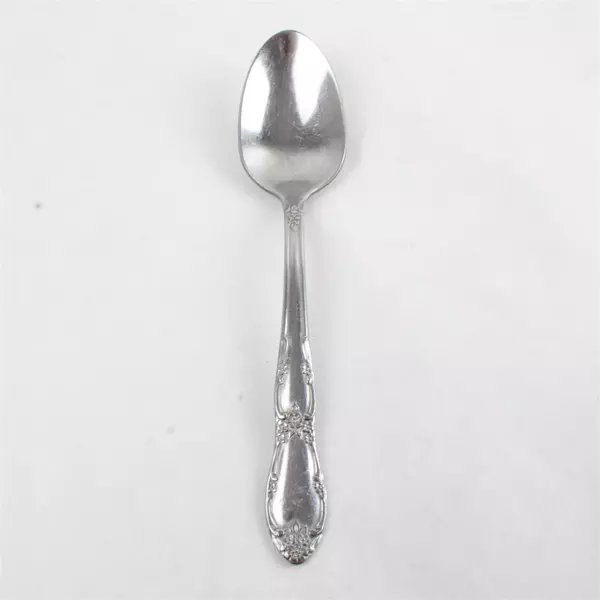 Set of 10 Oneida Silver Fenway Dessert Oval Soup Spoons - Stainless, 6"
