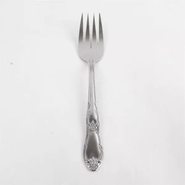 Set of 8 Oneida Fenway Salad Forks 6.25" Stainless Vintage 