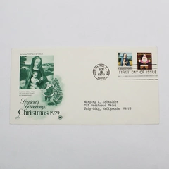 Christmas 1979 Seasons Greetings First Day Cover North Pole Alaska Postmark