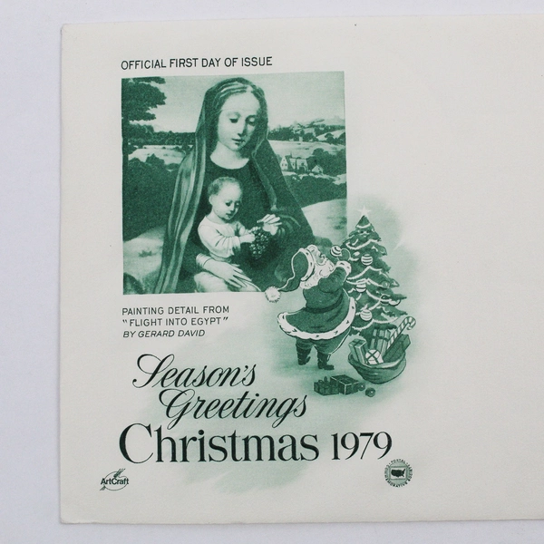 Christmas 1979 Seasons Greetings First Day Cover North Pole Alaska Postmark