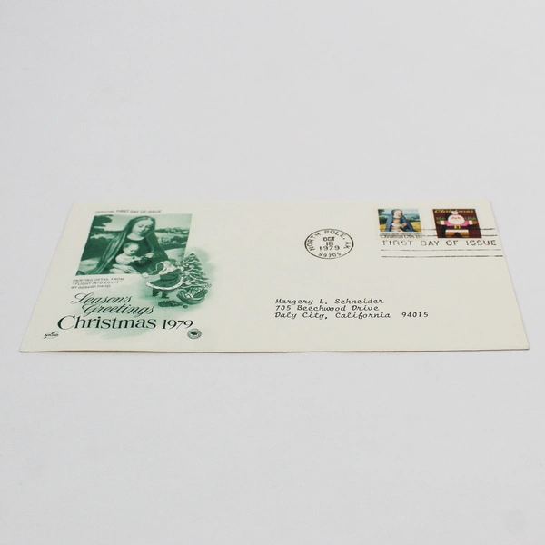 Christmas 1979 Seasons Greetings First Day Cover North Pole Alaska Postmark