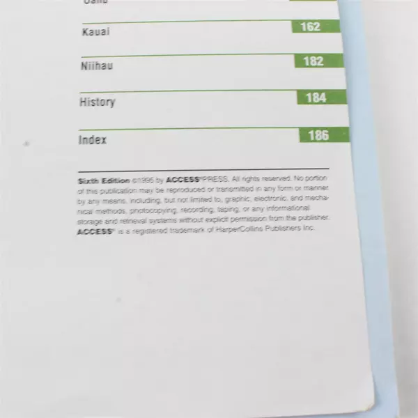Access Hawaii 6th Ed Richard Saul Wurman Paperback Travel Guide 