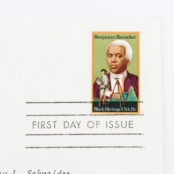Benjamin Banneker Black Heritage First Day Cover 1980