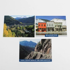 Lot Of 3 Silverton Colorado Color Postcards