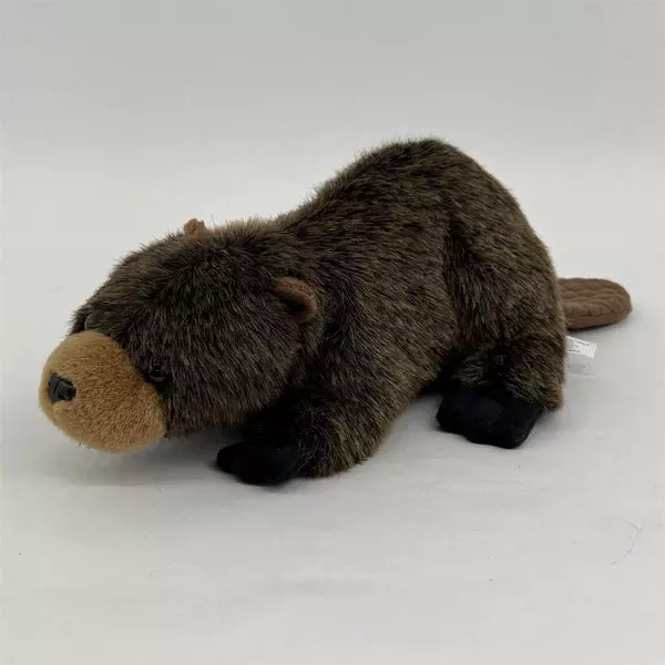Stuffed Animal House Plush Beaver Brown Toy 12"