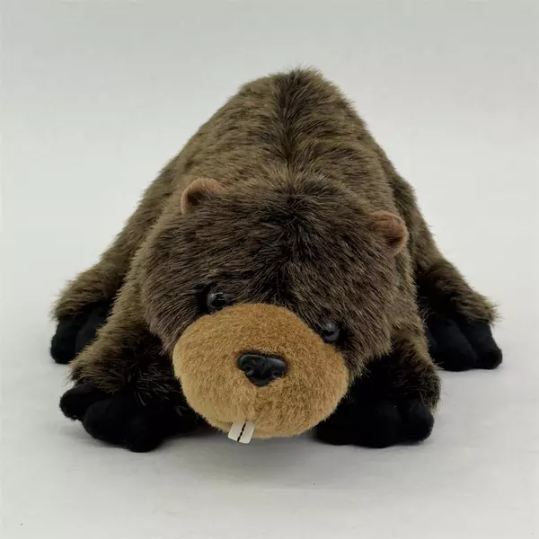 Stuffed Animal House Plush Beaver Brown Toy 12"