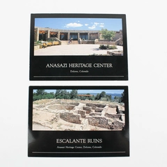 Lot Of 2 Anasazi Heritage Center Dolores Colorado Color Postcards