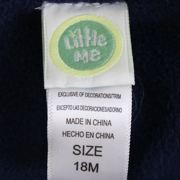 Little Me Rainbow Dinosaur Print Puffer Jacket Size 18M