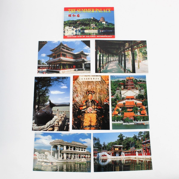 Lot Of 3 China Postcard Sets Great Wall Summer Palace Forbidden City