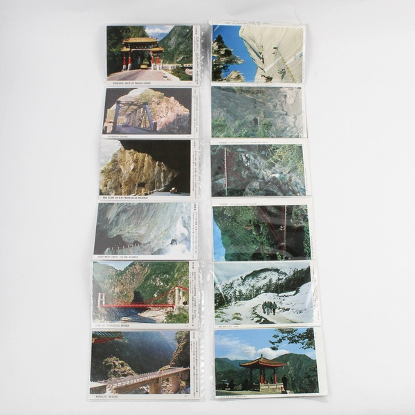 Lot Of 2 Taiwan Postcard Sets Taroko Gorge Li Shan Island Highway