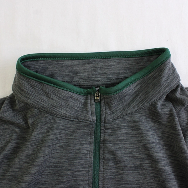 Colosseum Oregon Ducks Men's XL Gray 1/4 Zip Long Sleeve Pullover Sweater